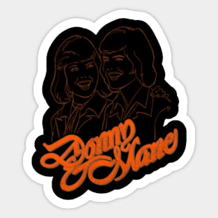 Donny And Marie Sticker